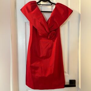 Elegant Red Evening Dress